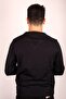 Men's Black V-Neck Sweater - 2