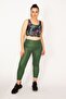 Women's Large Size Purple Back Detailed Crop Bistuary 65n33326 - 4