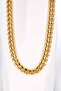 Men's Steel Non-Tarnish Yellow Barley Thick Chain - Imported Anti-Tarnish Steel - 2