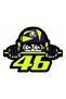Motogp Number 46 Motorcycle Helmet Laptop And Auto Sticker 13x10 Cm