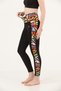 Women's Tights Black Orange High Waist Recovery Double Pocket Comfort & Sport 1059 - 7