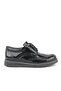 Unisex Kids Black Oxford Lace-up Shoes - 2