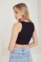 Camisole Crop-black - 4