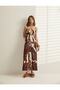 Women's Melis Ağazat X - Window Detailed Patterned Dress 2sak80239ew - 2