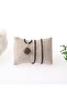 Certified Smokey Quartz Clover Natural Stone Pendant M441 - 5
