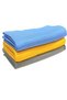 3 Pieces of Glass and Mirror Cloth Microfiber General Cleaning Cloth Multicolored 40*40 Cm