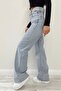 High Waist Loose Jeans Wide Leg Blue Jeans - 2