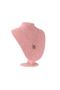 Certified Strawberry Quartz Natural Stone Pendant, Comes with Silver Chain M444 - 3