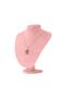 Certified Strawberry Quartz Natural Stone Pendant, Comes with Silver Chain M444 - 4