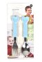 Baby Food Spoon Children's Food Spoon Soft Silicone Handle 2 Pieces Blue - 5