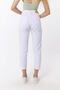 Maria Women's White Super High Waist Comfort Lycra Mom Jeans Pantalon Jeans - 3