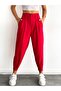 Women's Red Carrot Cut Pants - 7