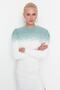 Mint Beard/Feather Rope Knitwear Sweater Twoaw22Kz0092 - 6