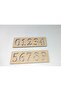 Montessori Hand Muscle Development And Line, Number And Shape Works Set Child Baby 16 Pieces - 4