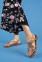 6168 Women's Stone Detailed Sandals