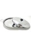 40 cm Diameter Chrome Steel Stainless Cover Hair Roasting Pan