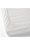 Cotton Baby Kids Fitted Sheet (2 Pieces) 120x200 White And Gray - 2