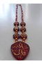 Mashallah Written Agate Necklace - 7