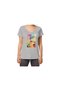 Custom Printed Women's T-shirt in Gray - 2