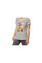 Custom Printed Women's T-shirt in Gray - 3