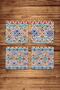 Natural Stone Coasters 4-Piece Model - Boho
