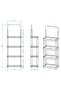Plastic Easy Installation Product Display Injection Stand Large Model 4 Shelves - 4