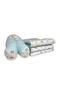 Children's Roller Crib Edge Protection 90x190 For Montessori (4 Pieces) Cute Animal Mint - 3