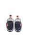 Arlo Single Velcro Leather Men's Soft First Step Shoes Navy Blue - 4
