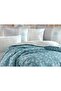 Carmen Single Quilted Duvet Cover Set Turquoise - 3