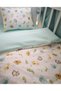 100% Cotton Baby/Child Pillow Sheet Quilt Set Cute Animal Mint Green 80x130