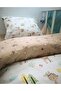 100% Cotton Kids 90x180 Crib Pillow Sheet Quilt Set Karaca Brown - 2