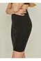 Women's Black Seamless Non-marking Pantyhose Underskirt Skirt Corset