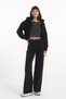 Women's Super High Waist Wide Leg Wide Leg Jeans Trousers