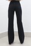 90's Lycra Super High Waist Loose Jeans Palazzo Trousers - 2