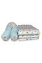 Children's Roller Crib Edge Protection 90x190 For Montessori (4 Pieces) Cute Animal Mint