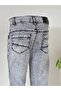 Boy's Gray Jean Pants - 4
