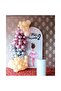 50 Pieces Balloon Chain Set (Salmon Color - Chrome Silver - Chrome Pink Balloon)