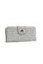 Women's Wallet Double Compartment Zippered Large Size Cover Written