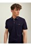 Jack Jones Blarmarco Ss Polo Men's Navy Blue T-shirt12212604-04 - 4
