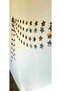Star Paper Chain Ornament Metallized Gold Gilded Banner - 2