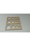 Montessori Hand Muscle Development And Line, Number And Shape Works Set Child Baby 16 Pieces - 5