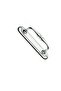 (2 Pieces) Chrome Large Curved Pull Pull Handle for Sliding Doors 14,5x3,5cm - 3