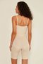 Women's Skin Color Seamless Seamless Non-marking Strappy Body Boxer Corset - 3