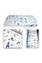 100% Cotton Baby And Kids Fitted Sheet 60x160 Space Patterned - 3