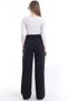 Casual Super High Waist Wide Leg Power Lycra Palazzo Jeans - 3