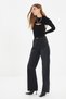 High Waist 90's Wide Leg Jeans with Pocket Detail
