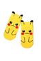 Unisex 4-Piece Pokemon Patterned Booties Socks Colorful Extra Comfortable - 3