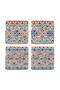 Natural Stone Coasters 4-Piece Model - Boho - 2