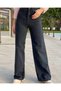 90's Lycra Super High Waist Loose Jeans Palazzo Trousers