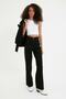 Women's Super High Waist Wide Leg Wide Leg Jeans Trousers